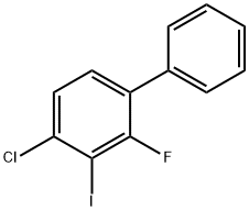 1,1'-Biphenyl, 4-chloro-2-fluoro-3-iodo- 结构式