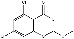 Benzoic acid, 2,4-dichloro-6-(methoxymethoxy)-,2624417-34-9,结构式