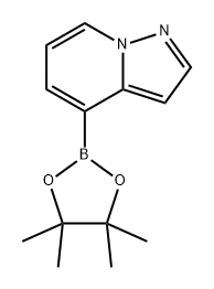 Pyrazolo[1,5-a]pyridine, 4-(4,4,5,5-tetramethyl-1,3,2-dioxaborolan-2-yl)- Struktur