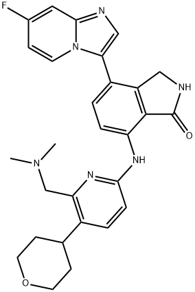 化合物 HPK1 ANTAGONIST-1,2628489-56-3,结构式