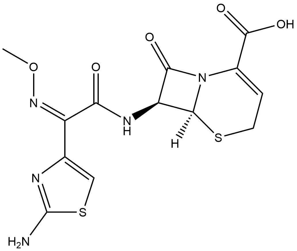 Ceftizoxime Impurity 40 Structure