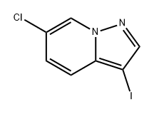 Pyrazolo[1,5-a]pyridine, 6-chloro-3-iodo- Structure