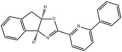 (3aS,8aR)-2-(6-Phenylpyridin-2-yl)-8,8a-dihydro-3aH-indeno[1,2-d]oxazole|(3AS,8AR)-2-(6-苯基吡啶-2-基)-8,8A-二氢-3AH-茚并[1,2-D]恶唑