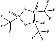 1,3,2,4,5-Dithiatriphospholane, 2,4,5-tris(trifluoromethyl)-, 2,4,5-trisulfide
