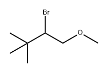 Butane, 2-bromo-1-methoxy-3,3-dimethyl- Structure