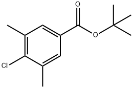 Tert-butyl 4-chloro-3,5-dimethylbenzoate,2635937-07-2,结构式