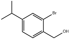 (2-Bromo-4-isopropylphenyl)methanol Struktur