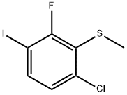 (6-Chloro-2-fluoro-3-iodophenyl)(methyl)sulfane Structure