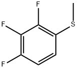 Methyl(2,3,4-trifluorophenyl)sulfane Structure