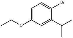 1-Bromo-4-ethoxy-2-isopropylbenzene Structure