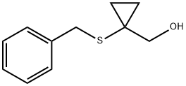 (1-(苄硫基)环丙基)甲醇,2636727-24-5,结构式