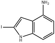 2-碘-1H-吲哚-4-胺, 2637446-89-8, 结构式