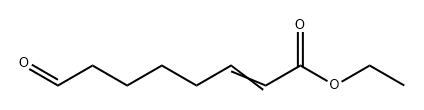 2-Octenoic acid, 8-oxo-, ethyl ester 结构式