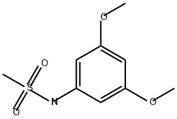 Methanesulfonamide, N-(3,5-dimethoxyphenyl)- 结构式