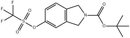 2H-Isoindole-2-carboxylic acid, 1,3-dihydro-5-[[(trifluoromethyl)sulfonyl]oxy]-, 1,1-dimethylethyl ester