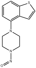1-(1-benzothiophen-4-yl)-4-nitrosopiperazine Structure