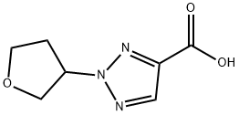 2-(oxolan-3-yl)-2H-1,2,3-triazole-4-carboxylic acid|