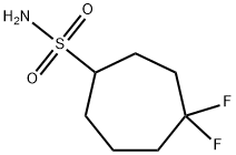 4,4-difluorocycloheptane-1-sulfonamide|