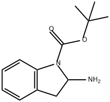 2-氨基二氢吲哚-1-羧酸叔丁酯,2639625-80-0,结构式
