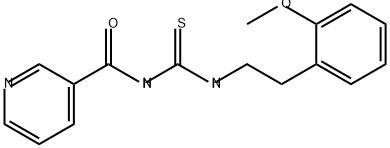 2639840-85-8 3-Pyridinecarboxamide, N-[[[2-(2-methoxyphenyl)ethyl]amino]thioxomethyl]-