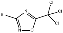 1,2,4-Oxadiazole, 3-bromo-5-(trichloromethyl)- Structure