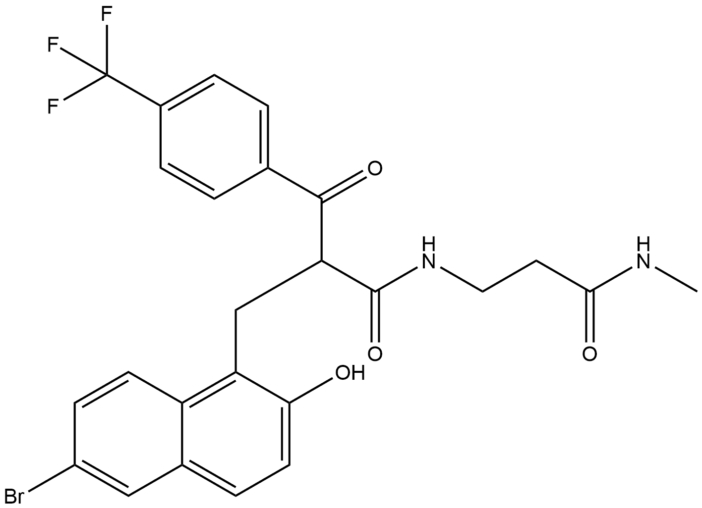 SIRT2 inhibitor 55 Structure