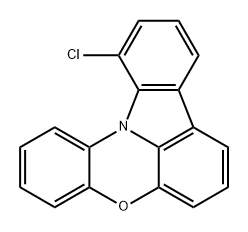 Indolo[3,2,1-kl]phenoxazine, 12-chloro- Struktur