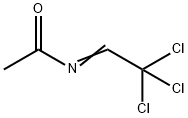 Acetamide, N-(2,2,2-trichloroethylidene)- Structure