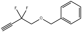 Benzene, [[(2,2-difluoro-3-butyn-1-yl)oxy]methyl]- Struktur