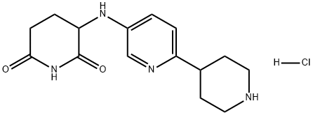 2641512-80-1 3-((6-(哌啶-4-基)吡啶-3-基)氨基)哌啶-2,6-二酮盐酸盐