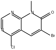 2641907-46-0 6-溴-4-氯-8-甲基吡啶并[2,3-D]嘧啶-7(8H)-酮