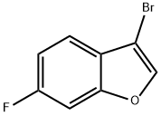 Benzofuran, 3-bromo-6-fluoro- 结构式