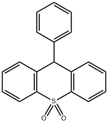 9H-Thioxanthene, 9-phenyl-, 10,10-dioxide Struktur