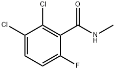 2,3-Dichloro-6-fluoro-N-methylbenzamide Structure