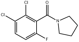 2643368-23-2 (2,3-Dichloro-6-fluorophenyl)(pyrrolidin-1-yl)methanone