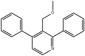 3-(Methoxymethyl)-2,4-diphenylpyridine Structure