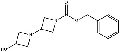 [1,3'-Biazetidine]-1'-carboxylic acid, 3-hydroxy-, phenylmethyl ester 化学構造式