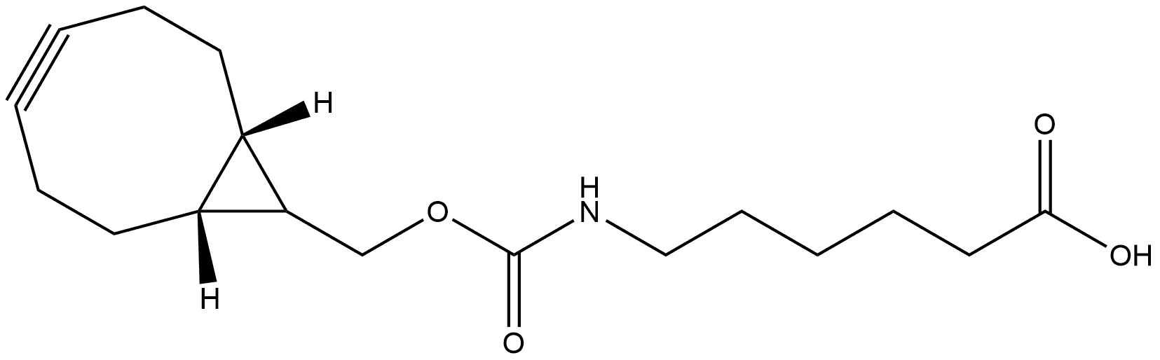 2645443-12-3 rel-6-(((((1R,8S)-Bicyclo[6.1.0]non-4-yn-9-yl)methoxy)carbonyl)amino)hexanoic acid