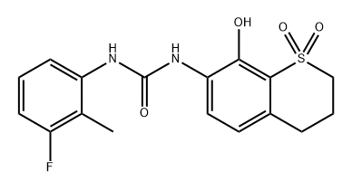 化合物 CXCR2 ANTAGONIST 2 结构式