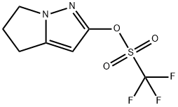 5,6-Dihydro-4H-pyrrolo[1,2-b]pyrazol-2-yl 1,1,1-trifluoromethanesulfonate|5,6-二氢-4H-吡咯并[1,2-B]吡唑-2-基三氟甲磺酸酯