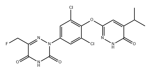 化合物 THR-Β AGONIST 1 结构式