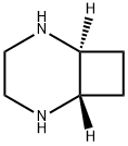 2,5-Diazabicyclo[4.2.0]octane, (1S,6S)- 化学構造式