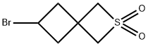 6-bromo-2lambda6-thiaspiro[3.3]heptane-2,2-dione Structure