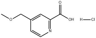 4-(甲氧基甲基)吡啶甲酸(盐酸盐),2648944-95-8,结构式