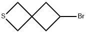 6-bromo-2-thiaspiro[3.3]heptane Structure