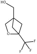 1-(trifluoromethyl)-2-oxabicyclo[2.1.1]hexan-4-yl]methanol Structure