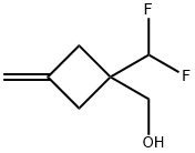 1-(difluoromethyl)-3-methylidenecyclobutyl]methanol,2648956-99-2,结构式