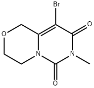 9-bromo-7-methyl-1H,3H,4H,6H,7H,8H-pyrimido[4,3-c][1,4]oxazine-6,8-dione Structure