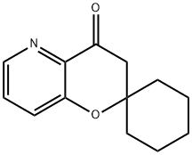 3',4'-dihydrospiro[cyclohexane-1,2'-pyrano[3,2-b]pyridin]-4'-one Structure