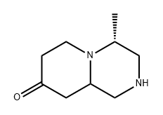 8H-Pyrido[1,2-a]pyrazin-8-one, octahydro-4-methyl-, (4R)- Struktur